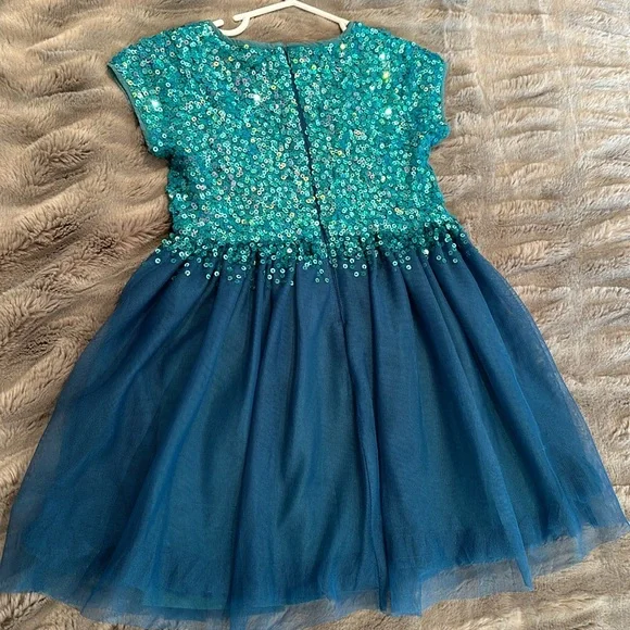 Mini Boden sequin and tulle dress 5-6yr - Picture 4 of 5
